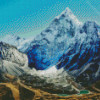 Mount Everest Diamond Painting