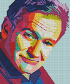 Robin Williams Pop Art Diamond Painting