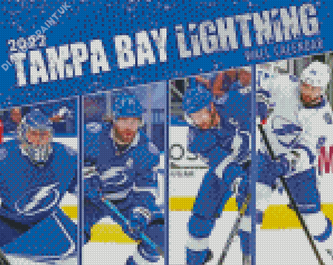 Tampa Bay Lightning Ice Hockey Club Diamond Painting