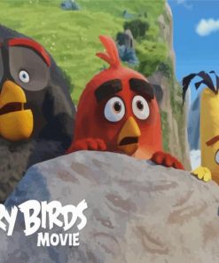 The Angry Birds Movie Poster Diamond Painting