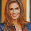 The Beautiful Model Cindy Crawford Diamond Painting