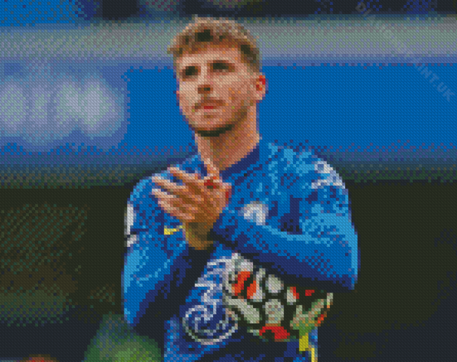 The English Player Mason Mount Chelsea Diamond Painting