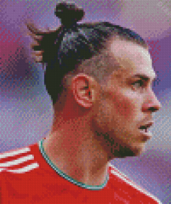 The Footballer Gareth Bale Diamond Painting