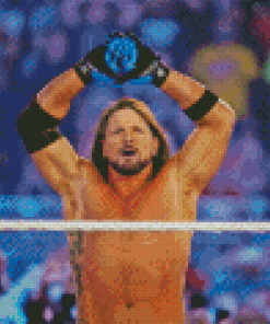 The Wrestler AJ Styles Diamond Painting