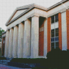 University Of Georgia Library Columns Diamond Painting