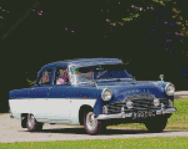 Vintage Ford Zephyr Diamond Painting