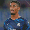 William Saliba Footballer Diamond Painting