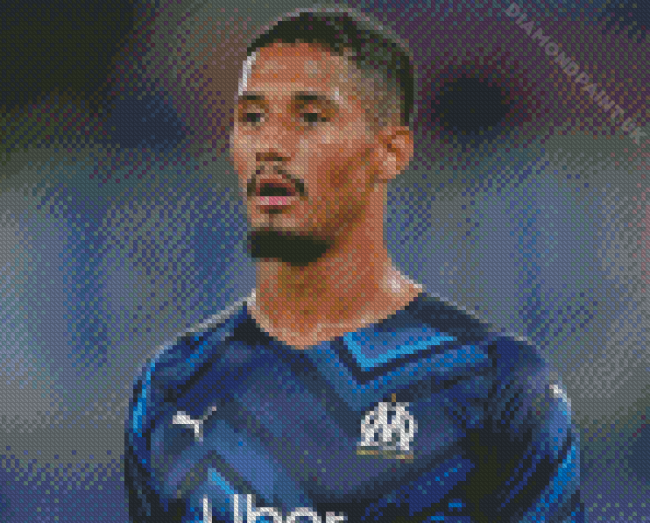 William Saliba Footballer Diamond Painting