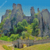 Belogradchik Fortress Historical Landmark Diamond Painting