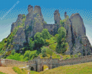 Belogradchik Fortress Historical Landmark Diamond Painting