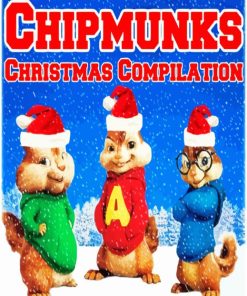 Christmas Alvin And The Chipmunks 5D Diamond Painting