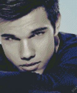 Close Up Actor Taylor Lautner 5D Diamond Painting