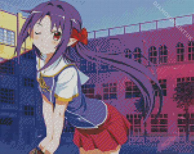 Cute Yuuki Konno Diamond Painting