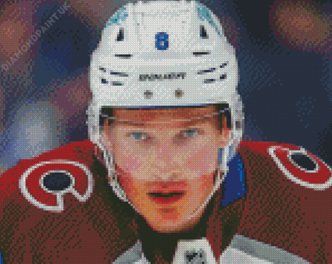 Defenceman Cale Makar 5D Diamond Painting