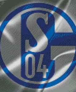 FC Schalke Soccer Logo Diamond Painting