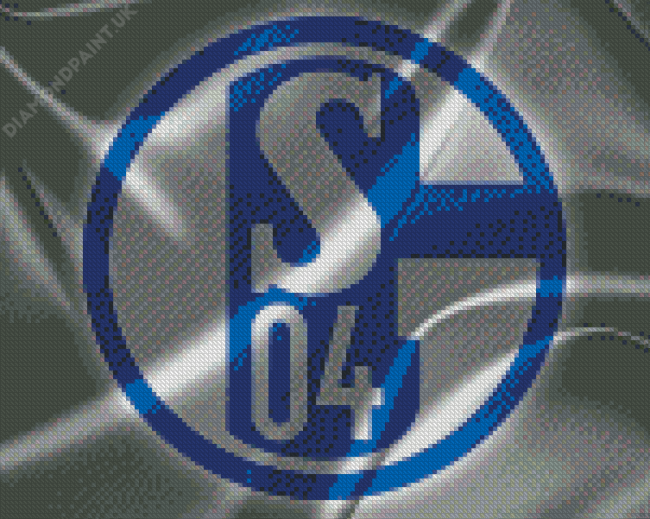 FC Schalke Soccer Logo Diamond Painting