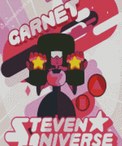 Garnet Steven Universe Animated Serie Poster Diamond Painting