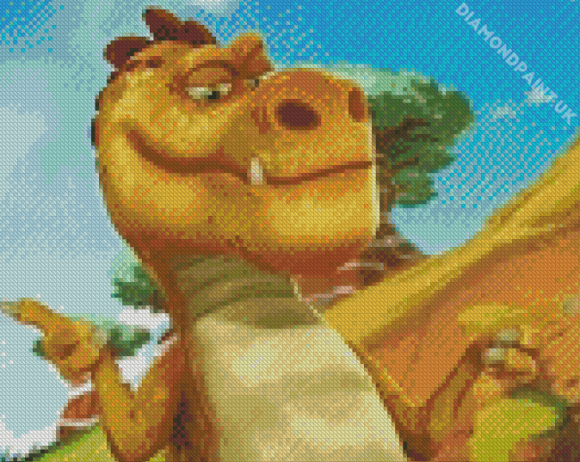 Gigantosaurus T Rex 5D Diamond Painting