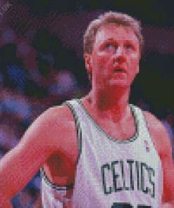 Larry Bird Basketballer Diamond Painting