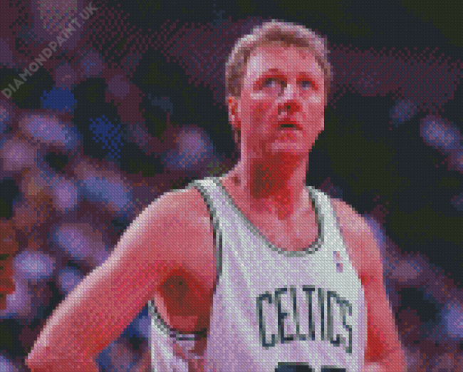 Larry Bird Basketballer Diamond Painting