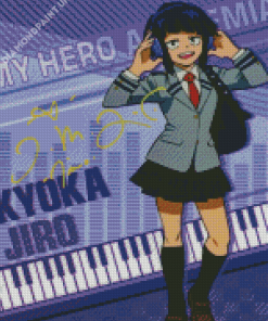 My Hero Academia Jirou Anime Girl Diamond Painting