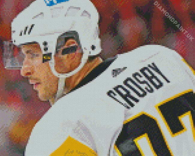 NHL Pittsburgh Penguins Sidney Crosby Diamond Painting