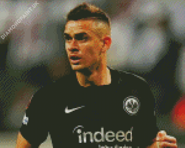 Rafael Borre Eintracht Frankfurt Player Diamond Painting