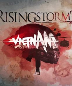 Rising Storm Vietnam Game 5D Diamond Painting
