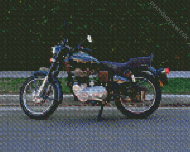 Royal Enfield Bullet Diamond Painting