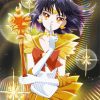 Sailor Saturn Sailor Moon Character 5D Diamond Painting