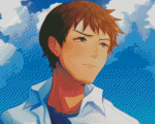 Shinji Ikari Neon Genesis Evangelion Diamond Painting