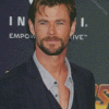 The Actor Chris Hemsworth Diamond Painting