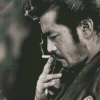 Toshiro Mifune Smoking Diamond Painting