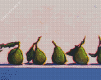 Baby Pears In A Row 5D Diamond Painting