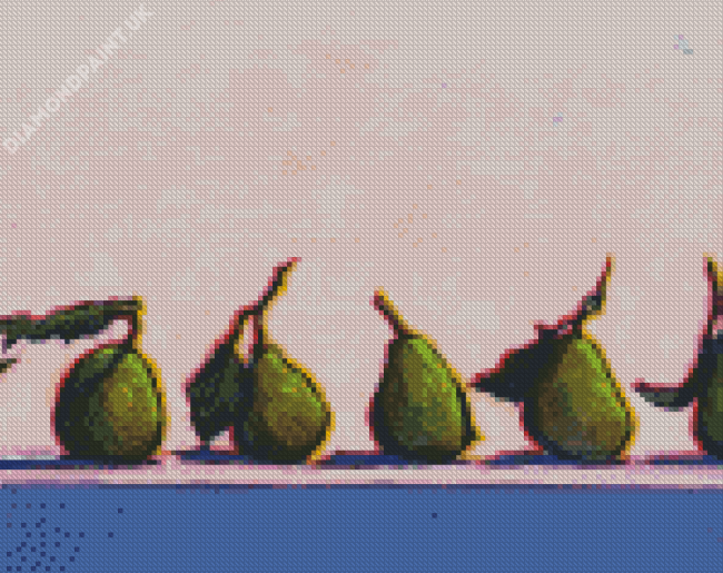 Baby Pears In A Row 5D Diamond Painting