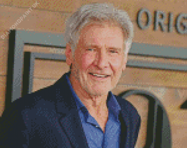 Cool Harrison Ford Diamond Painting