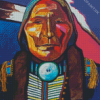 Chief Wolf Robe Art 5D Diamond Painting