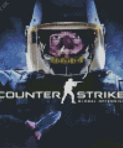 Counter Strike Poster 5D Diamond Painting