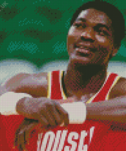 Hakeem Nigerian Basketballer 5D Diamond Painting