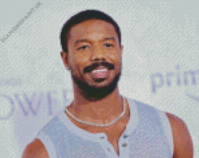 The Actor Michael B Jordan 5D Diamond Painting