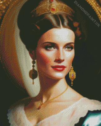 Aesthetic Regency Woman 5D Diamond Painting