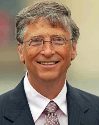 Bill Gates 5D Diamond Painting
