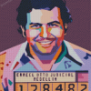 Colorful Pablo Escobar 5D Diamond Painting
