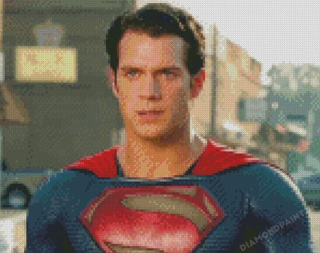 Henry Cavill Superman 5D Diamond Painting