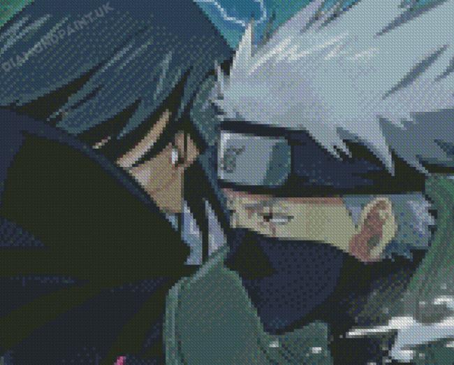 Itachi Uchiha And Kakashi Hatake Diamond Painting