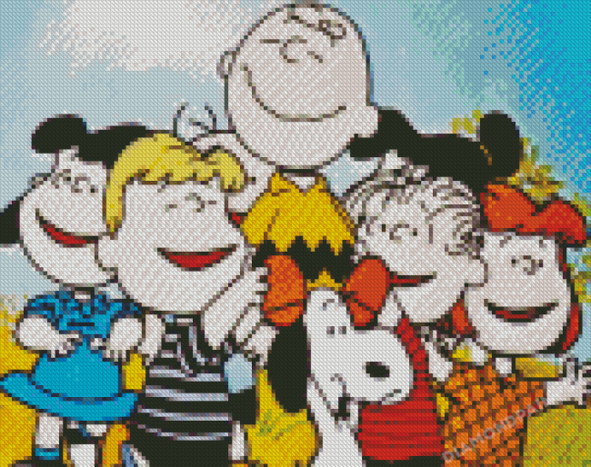 Snoopy And Peanuts 5D Diamond Painting