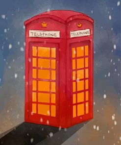 Phone Box Diamond Painting