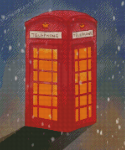 Phone Box Diamond Painting