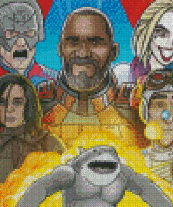 Suicide Squad Characters Diamond Painting