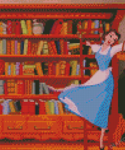 Belle Beauty And The Beast 5D Diamond Painting